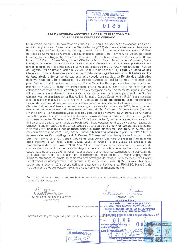 Assembleia Geral Extraordinária – Ata 02