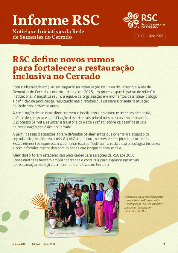 Informe RSC – Edição 1. Maio 2026