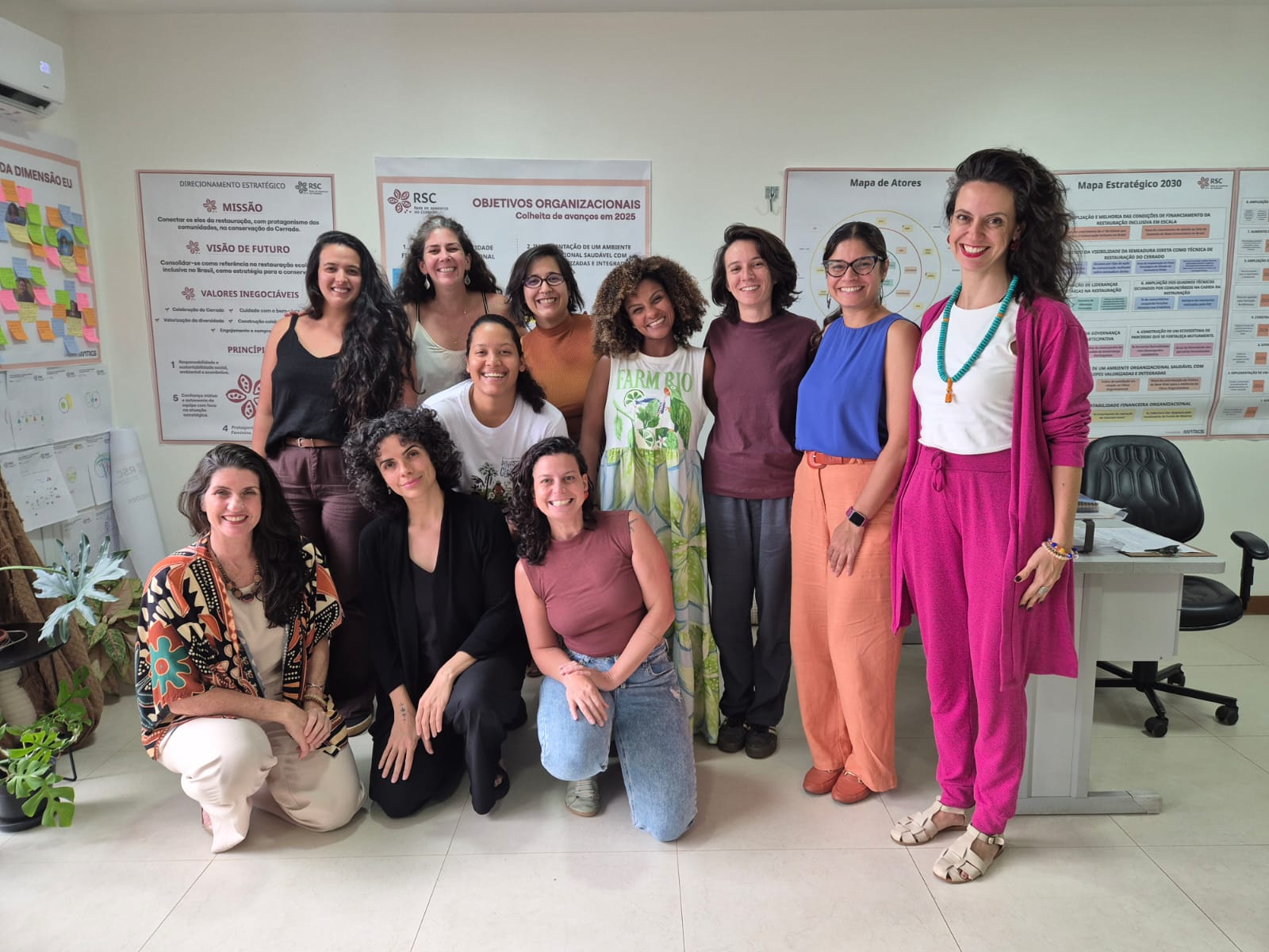 Governança Feminina: ampliando espaços e fortalecendo mulheres na restauração do Cerrado
